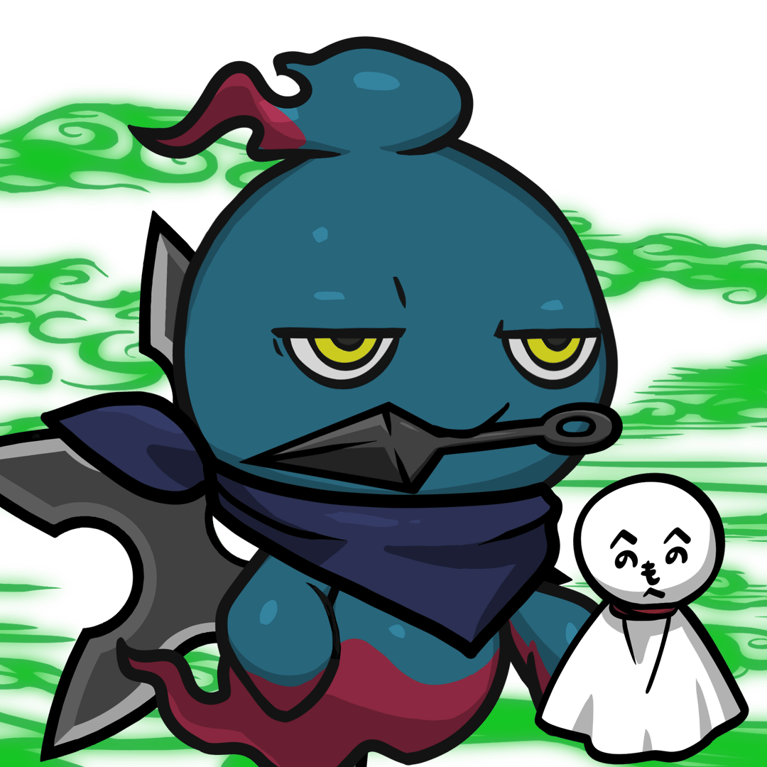 Mitama-Darkblue(kunai) #17099