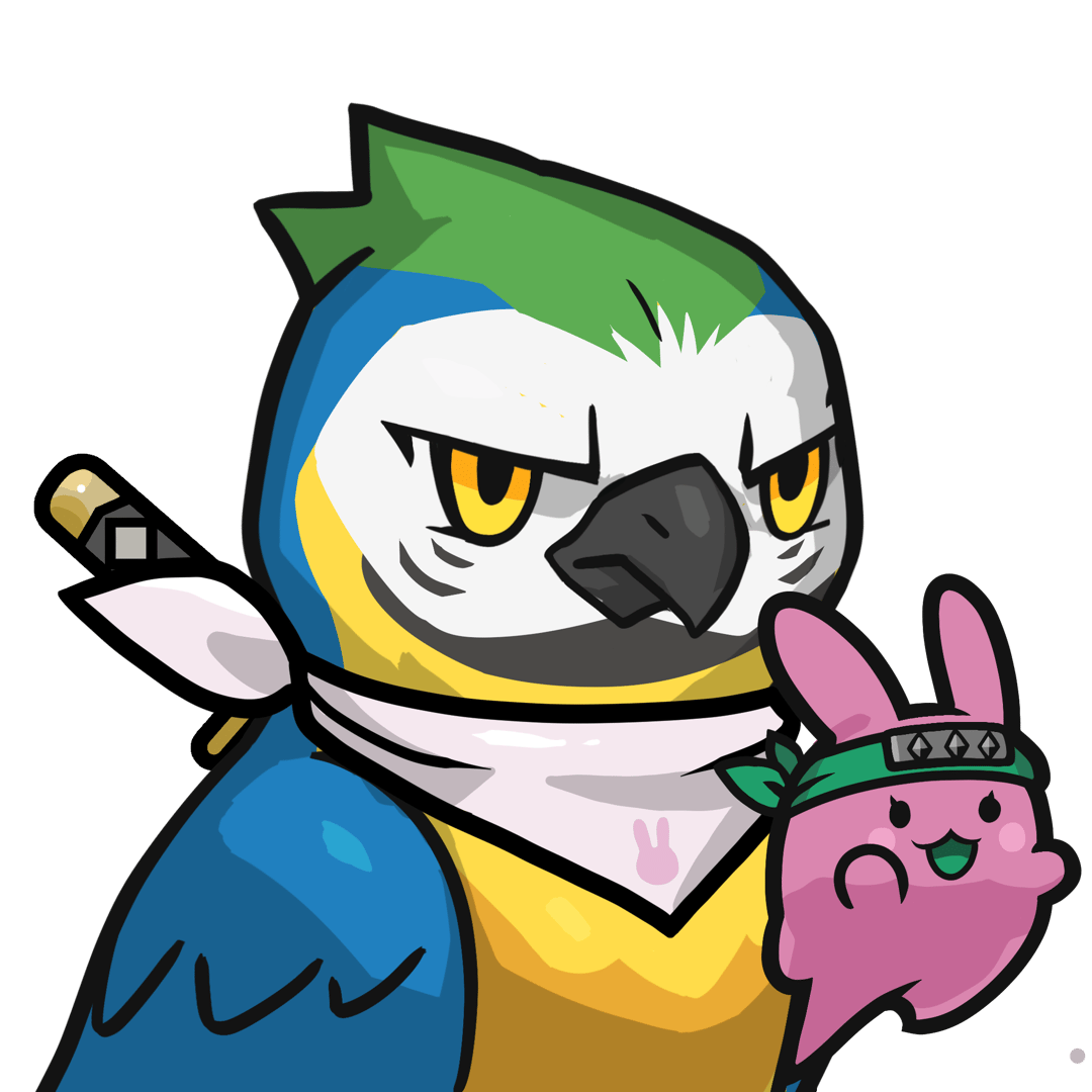 Narukami-Blue-and-white macaw #17376