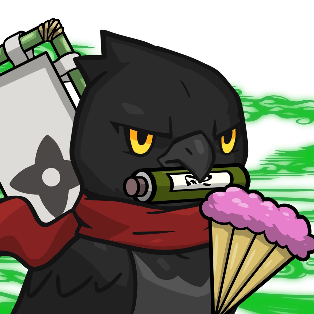 Narukami-Crow(scroll) #17461