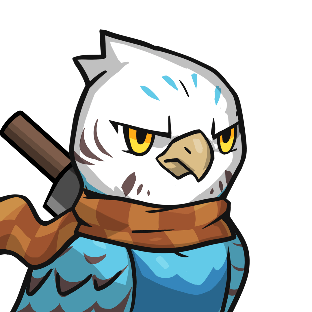 Narukami-Blue budgie #17653