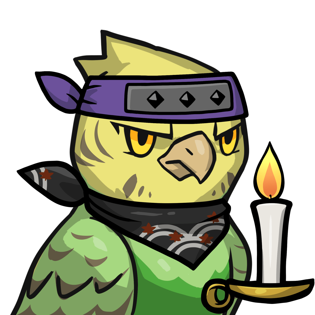 Narukami-Yellow budgie #17737