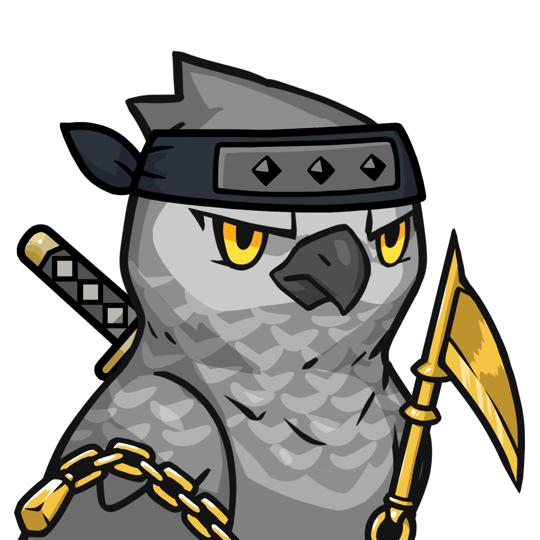 Narukami-Grey parrot #18120
