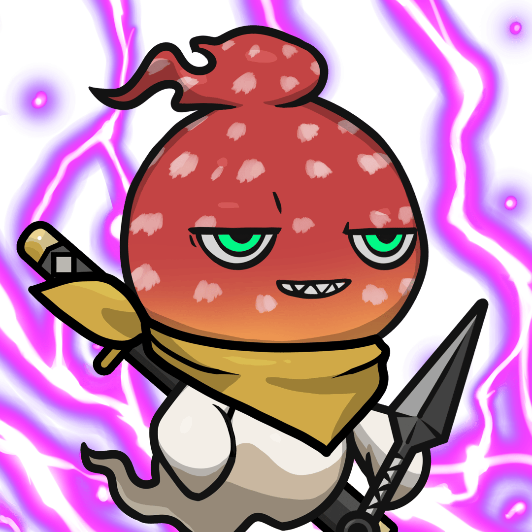 Mitama-Red Mushroom #18313
