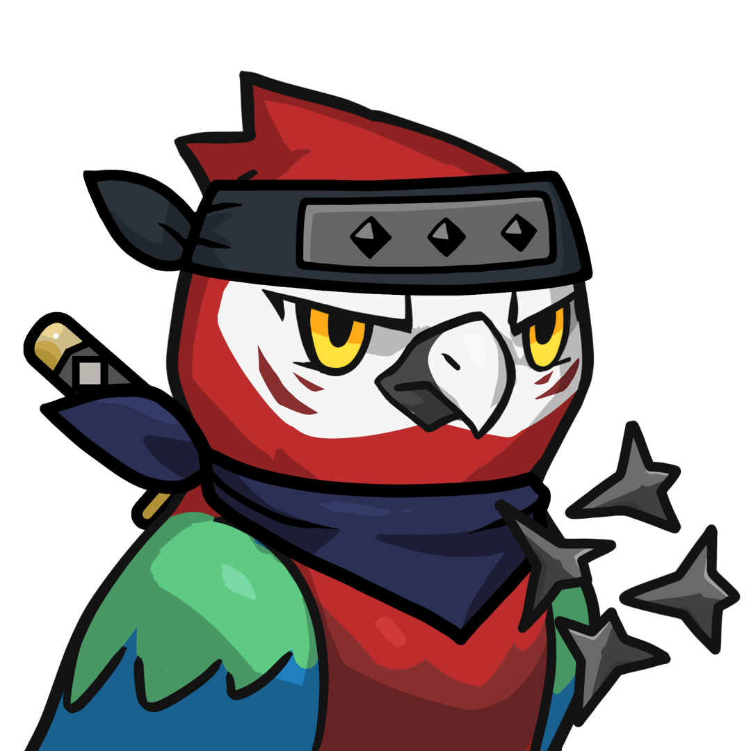 Narukami-Scarlet macaw #18369