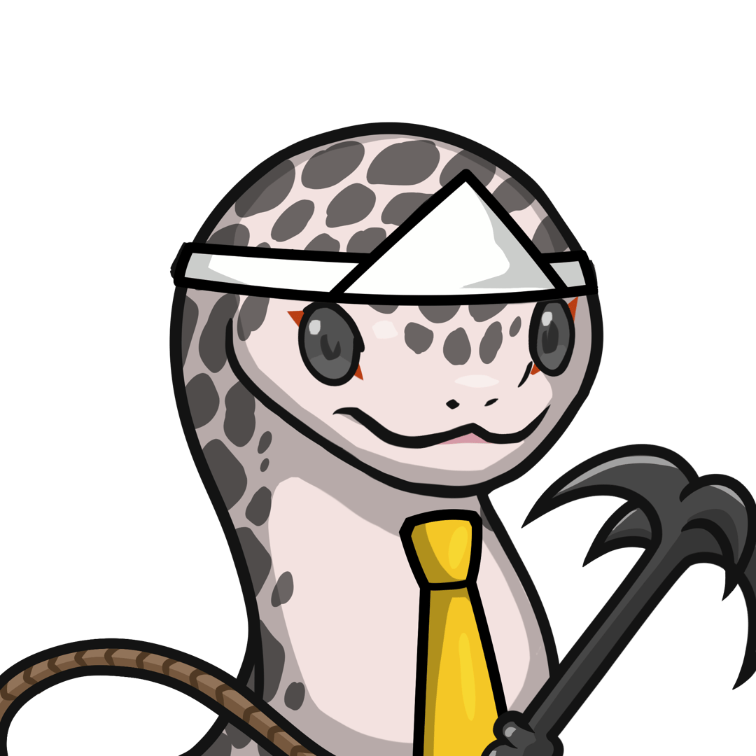 Orochi-Leopard lizard01 #18493