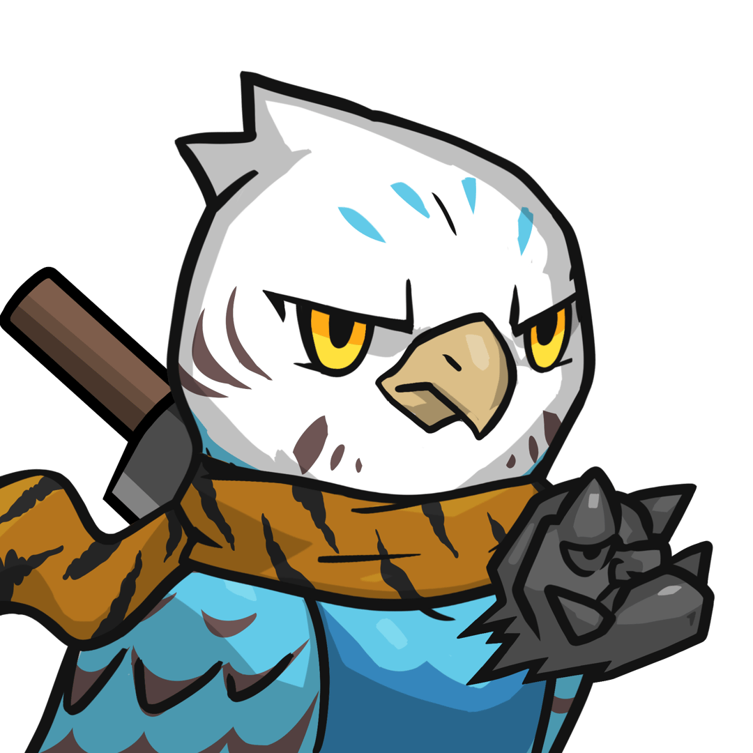 Narukami-Blue budgie #18574