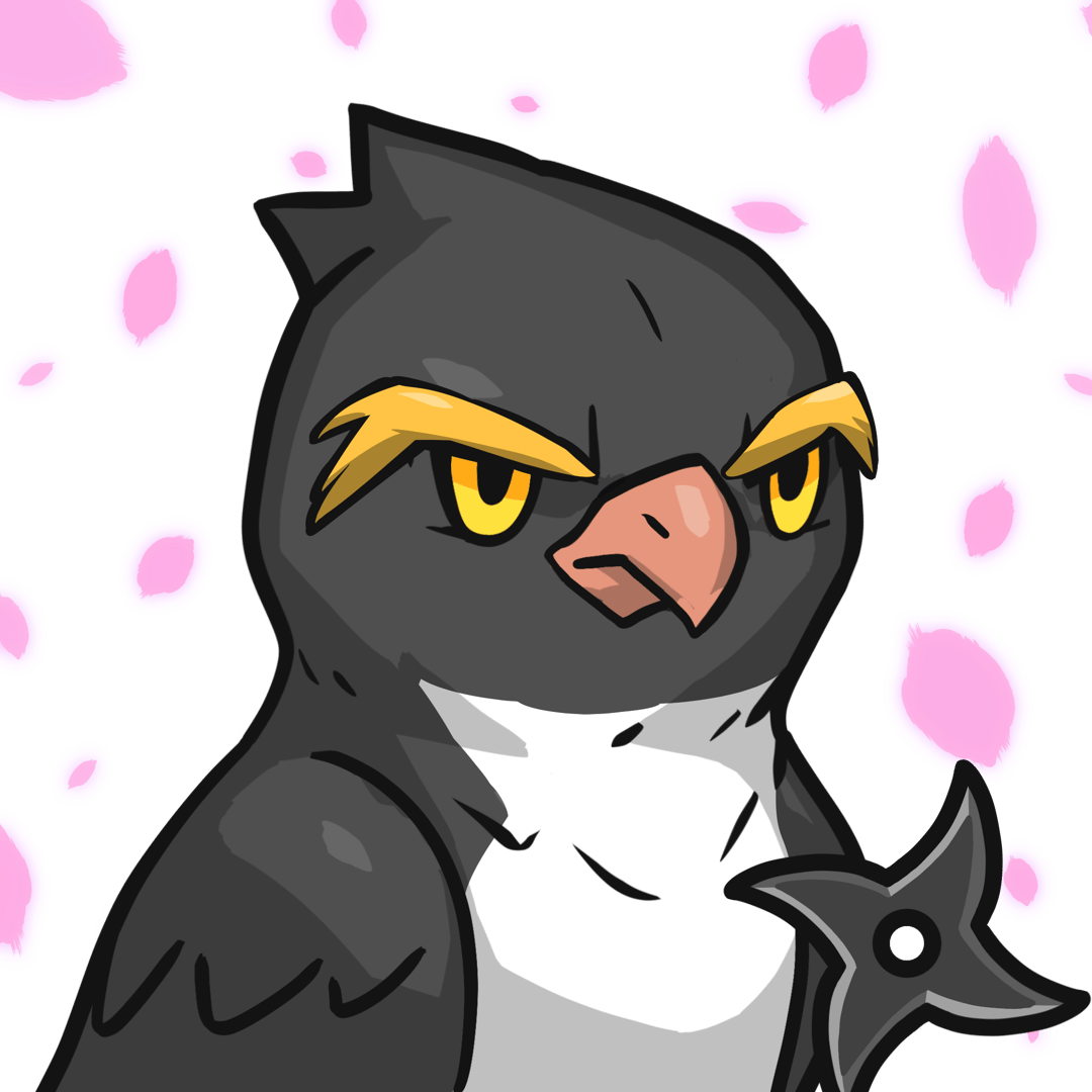 Narukami-Rockhopper penguin #18676