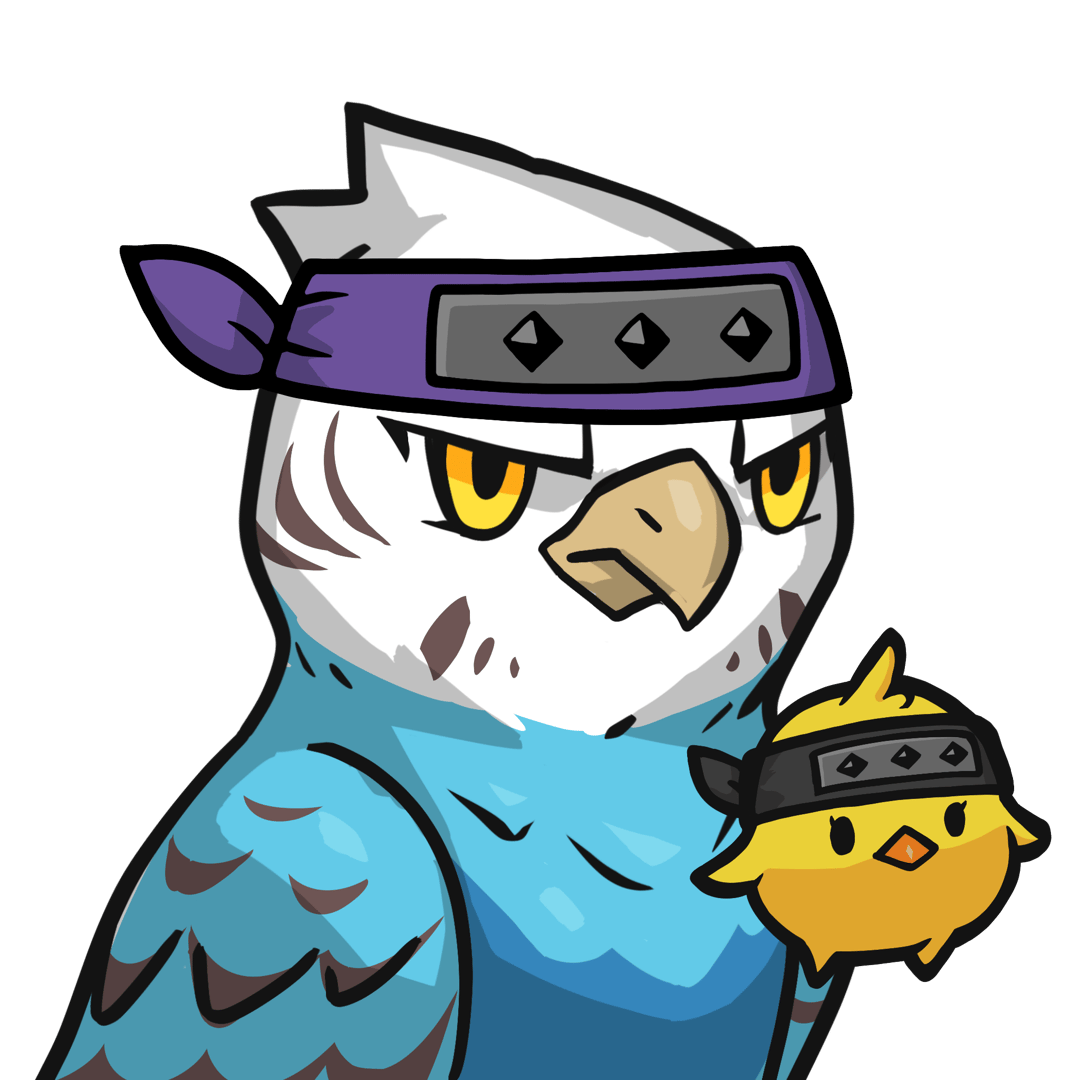 Narukami-Blue budgie #19061