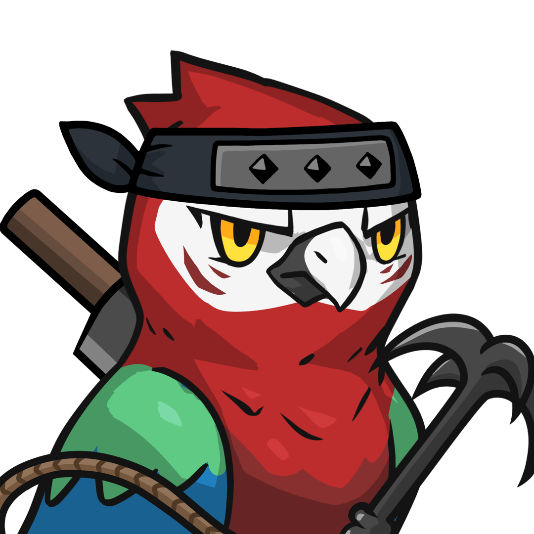 Narukami-Scarlet macaw #19076