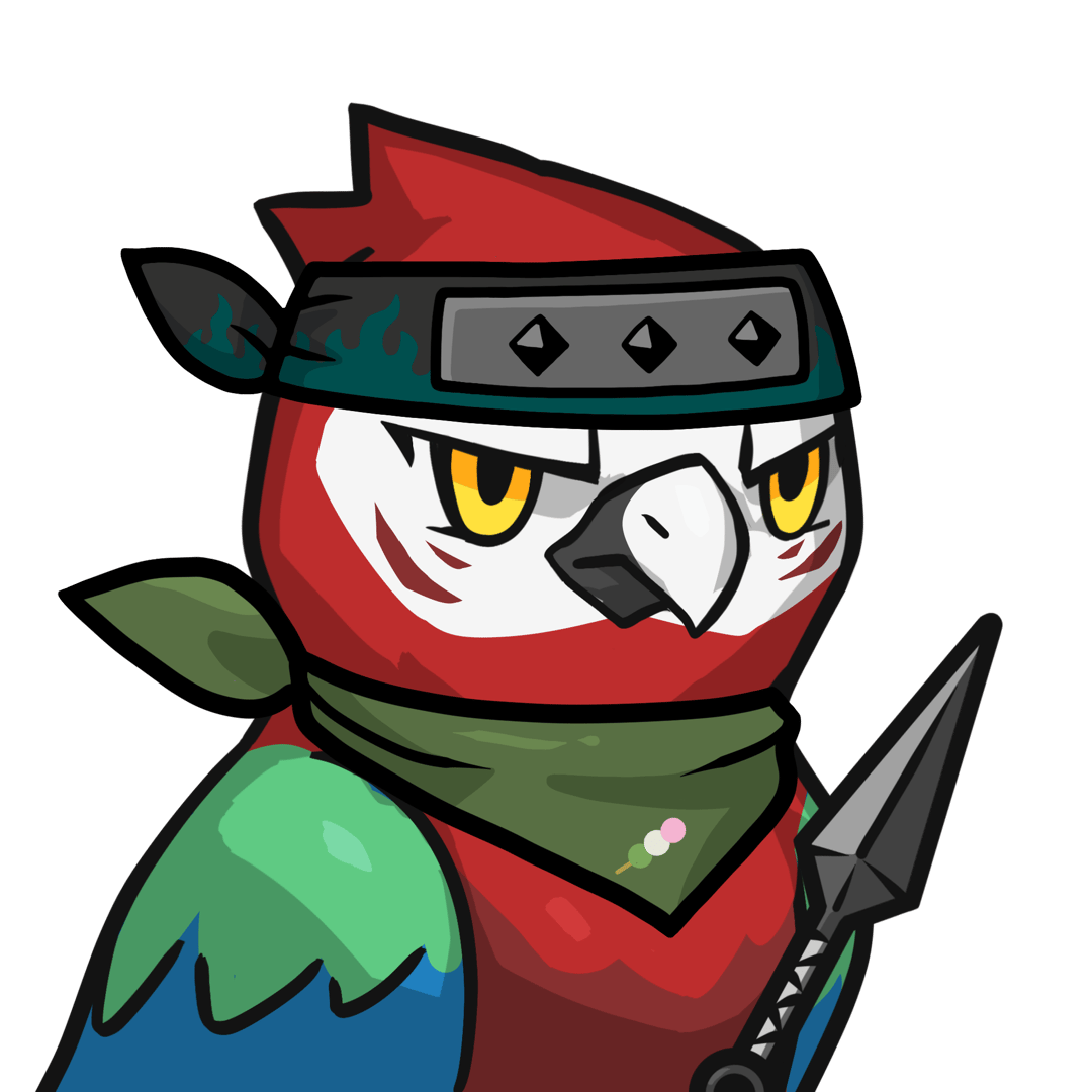 ［Locked］Narukami-Scarlet macaw #19244