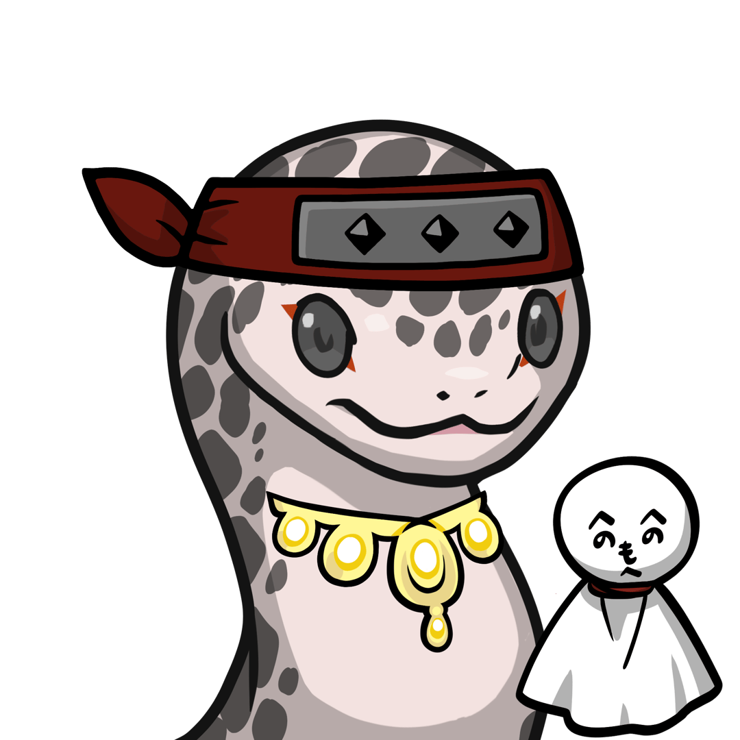 Orochi-Leopard lizard01 #19264