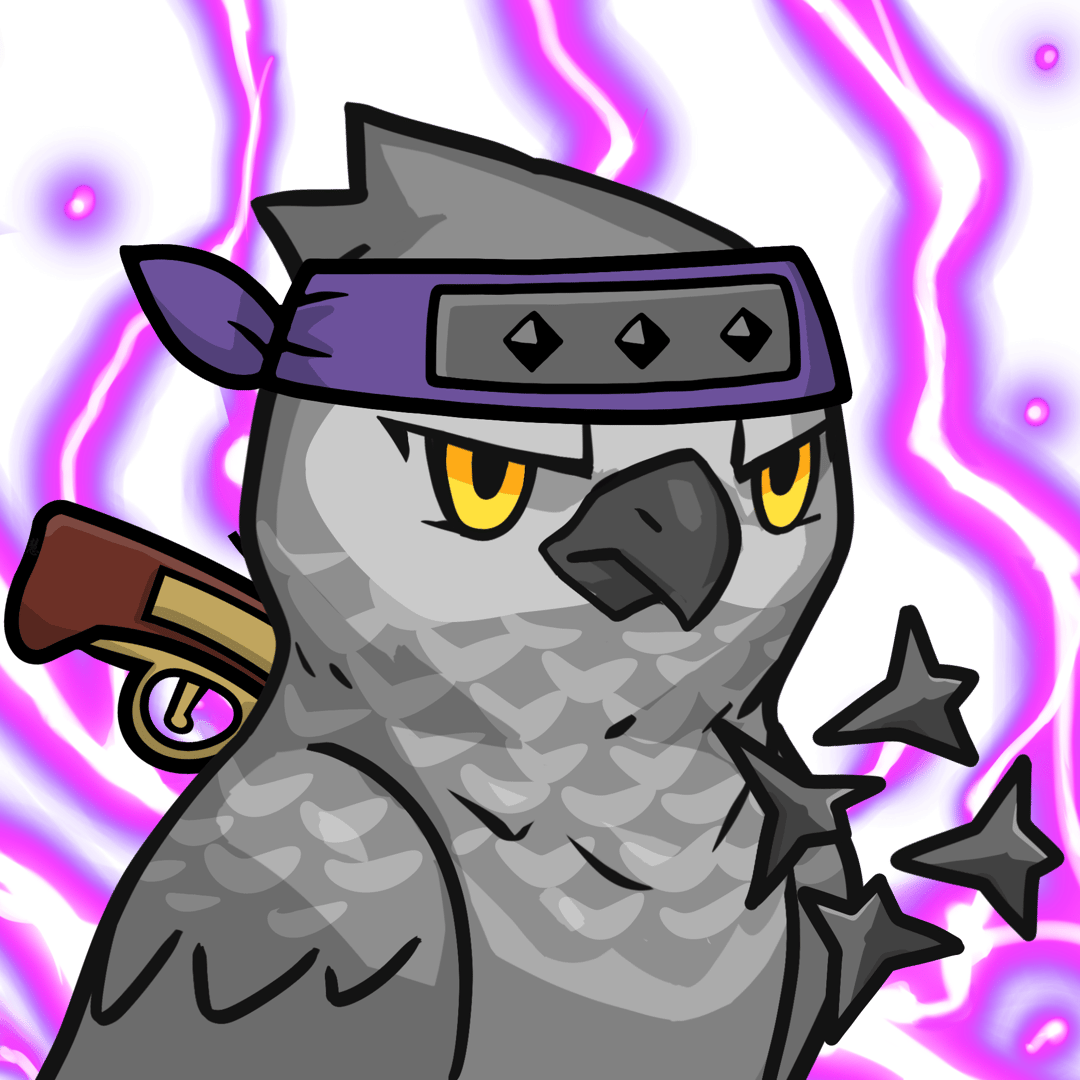 Narukami-Grey parrot #19283