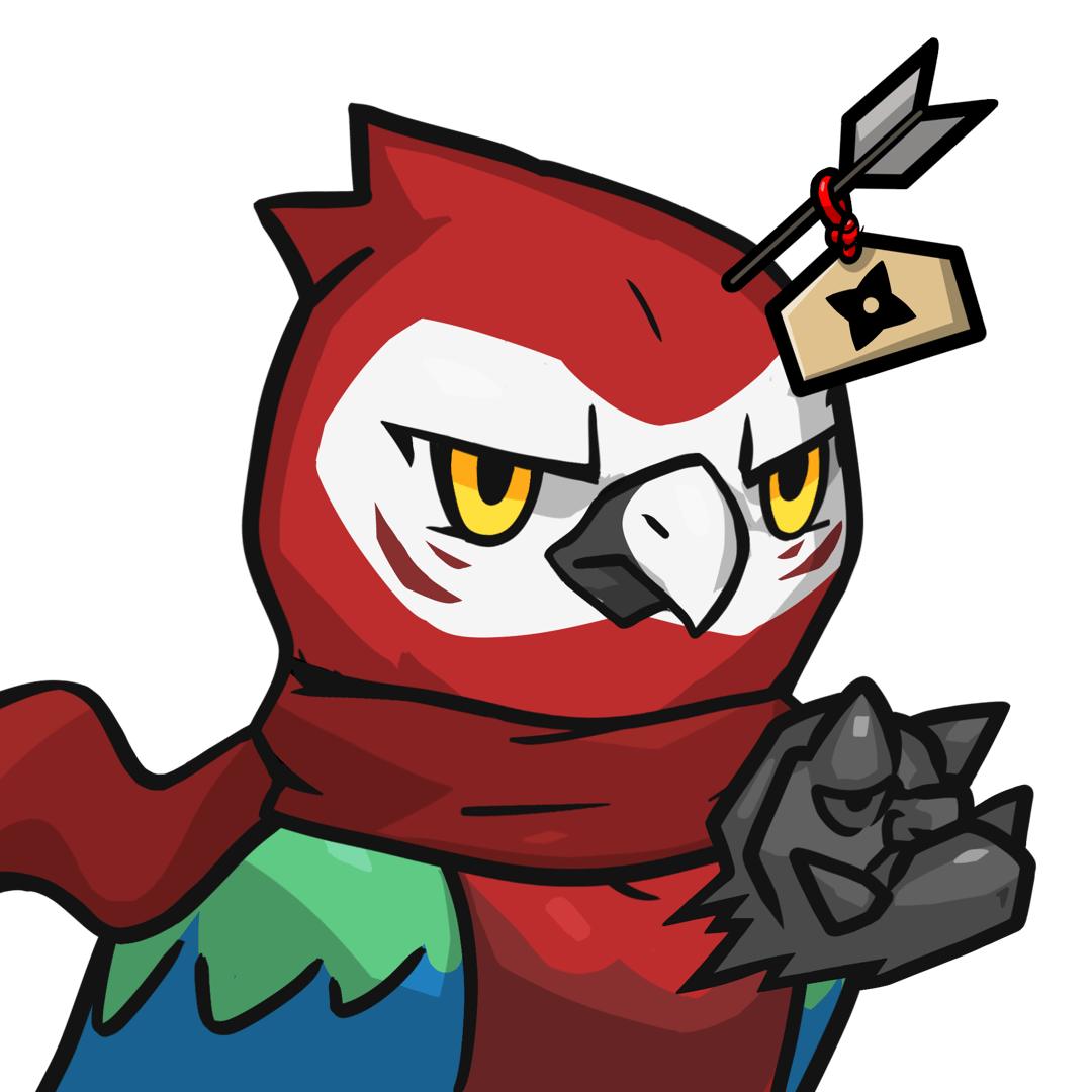 Narukami-Scarlet macaw #19331