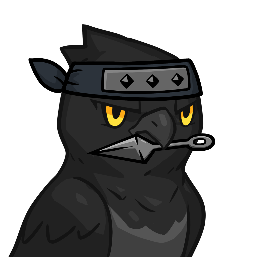 Narukami-Crow(kunai) #19398