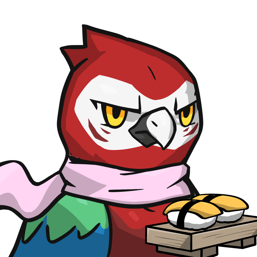 Narukami-Scarlet macaw #19442