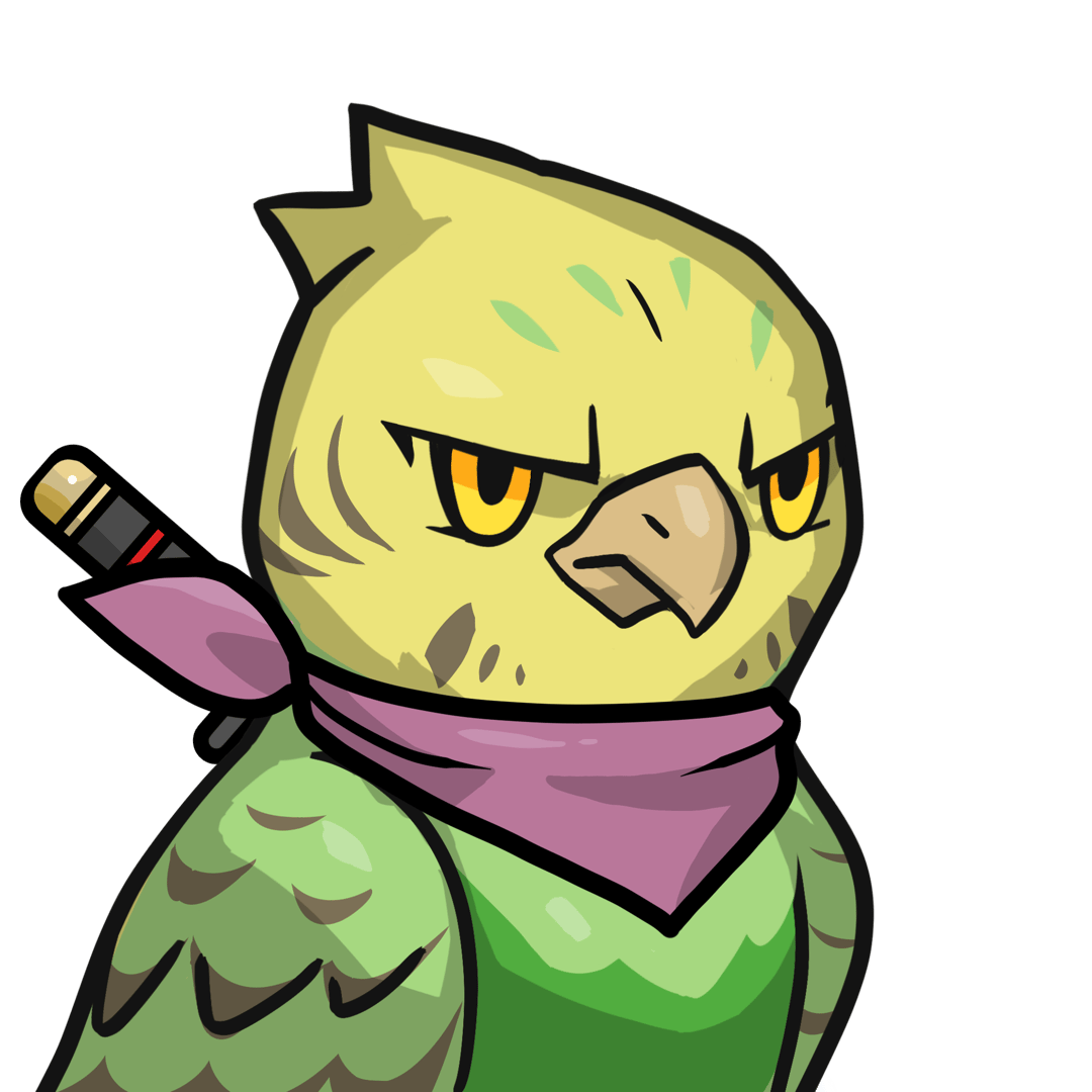 Narukami-Yellow budgie #19511