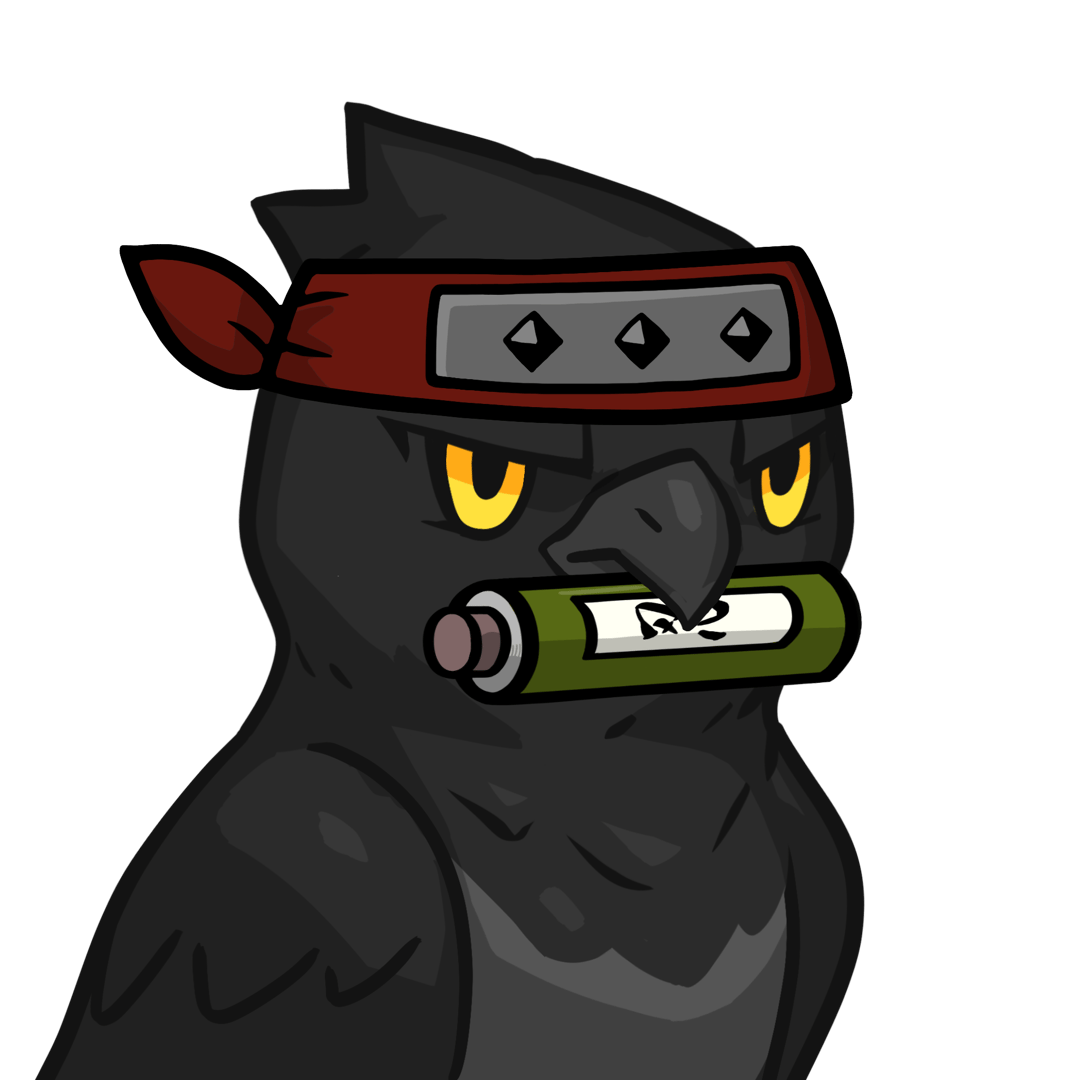 Narukami-Crow(scroll) #19531