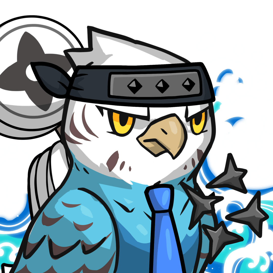 Narukami-Blue budgie #19643