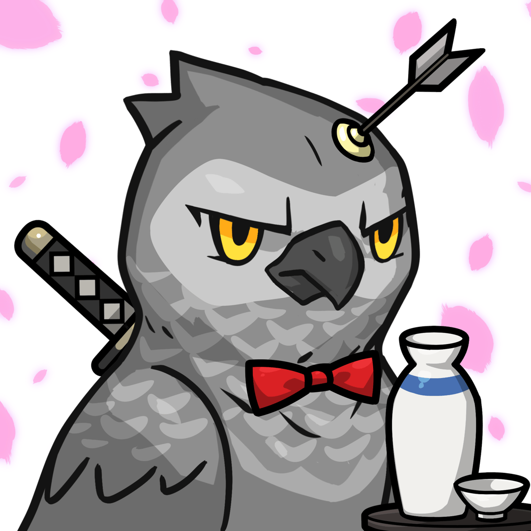 Narukami-Grey parrot #01978