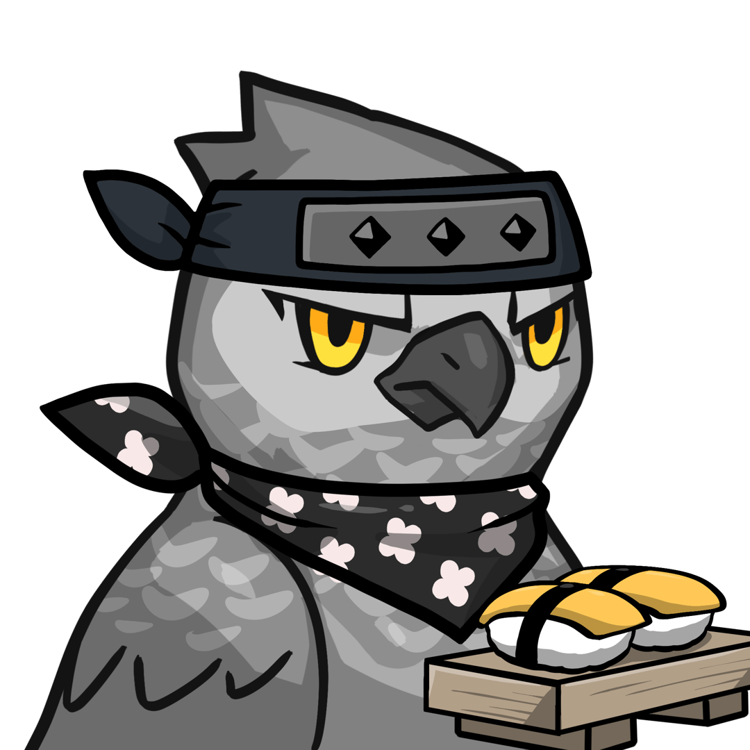 Narukami-Grey parrot #02006