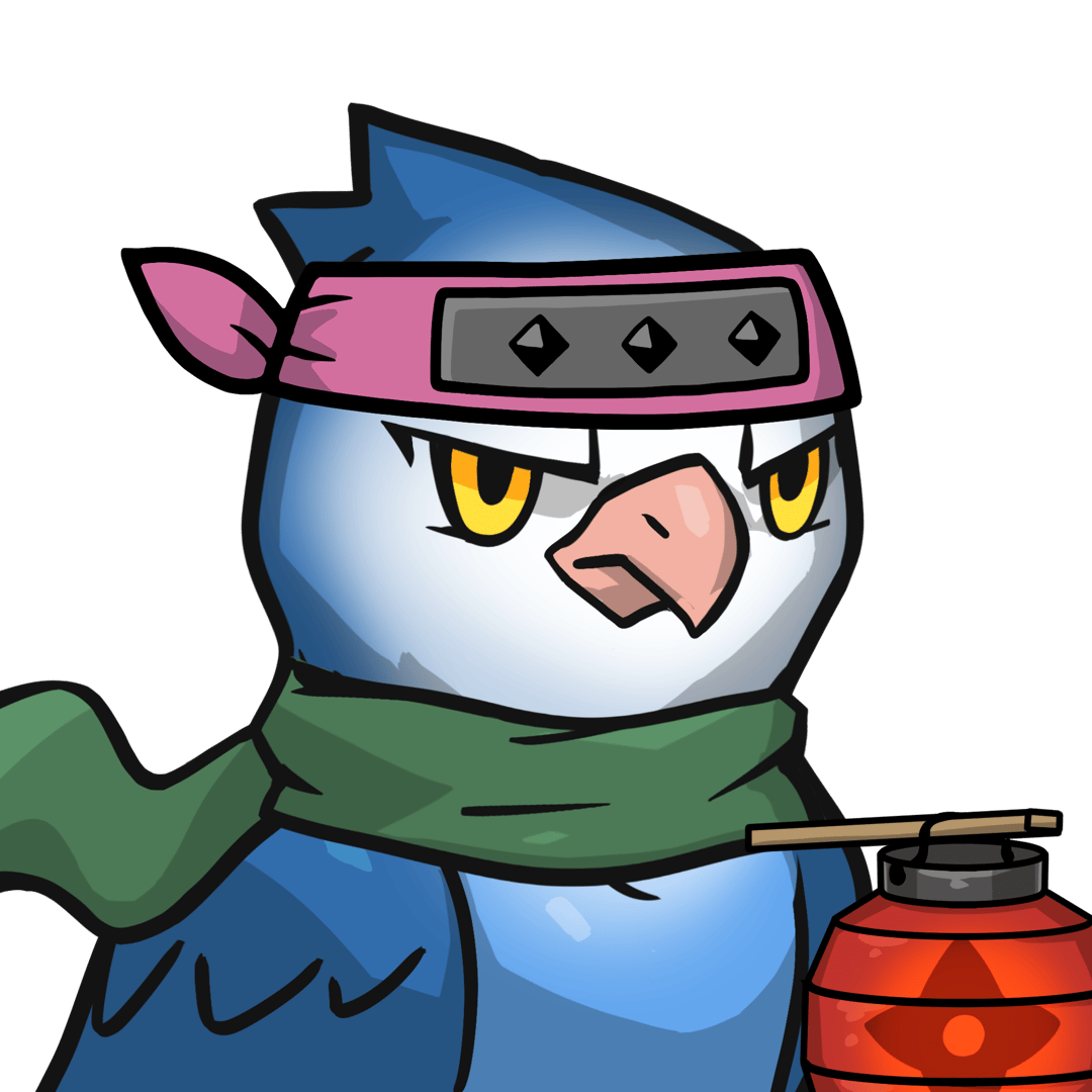 Narukami-Rosy-faced lovebird(blue) #20134