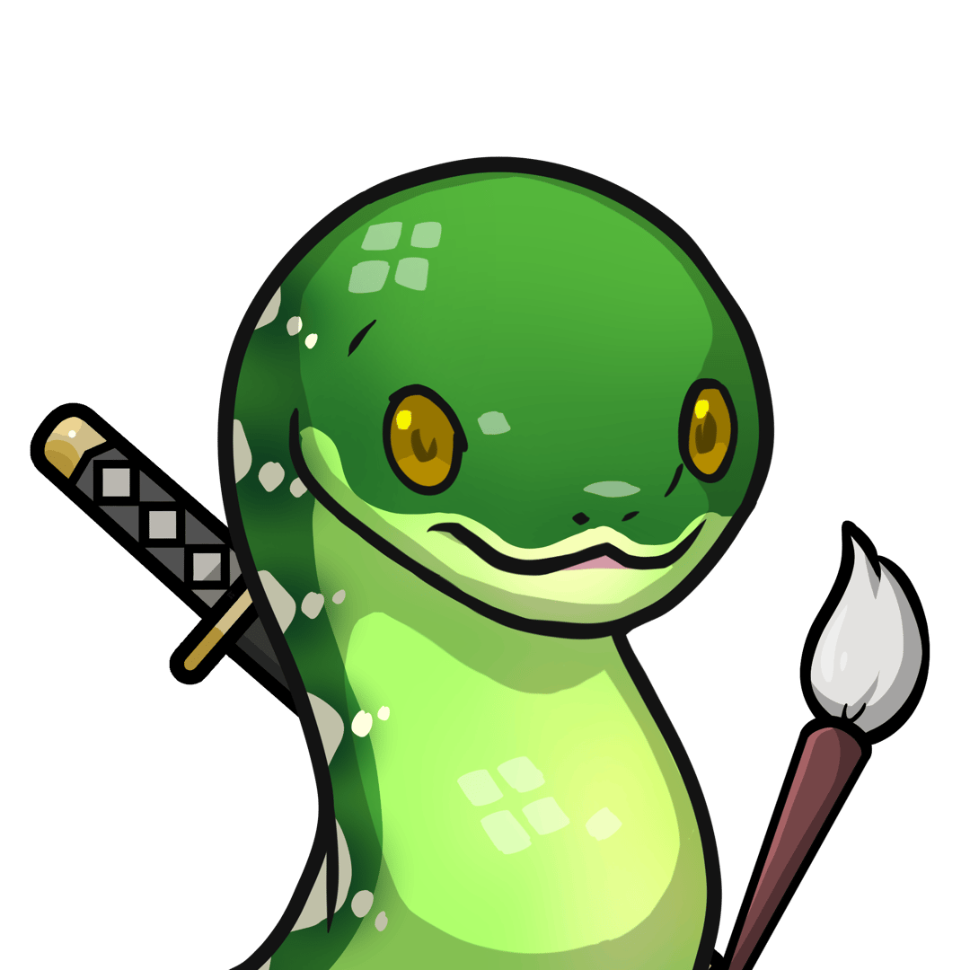Orochi-Cute little greenie #20244