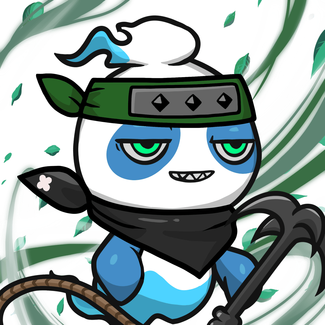 Mitama-Blue panda #20557