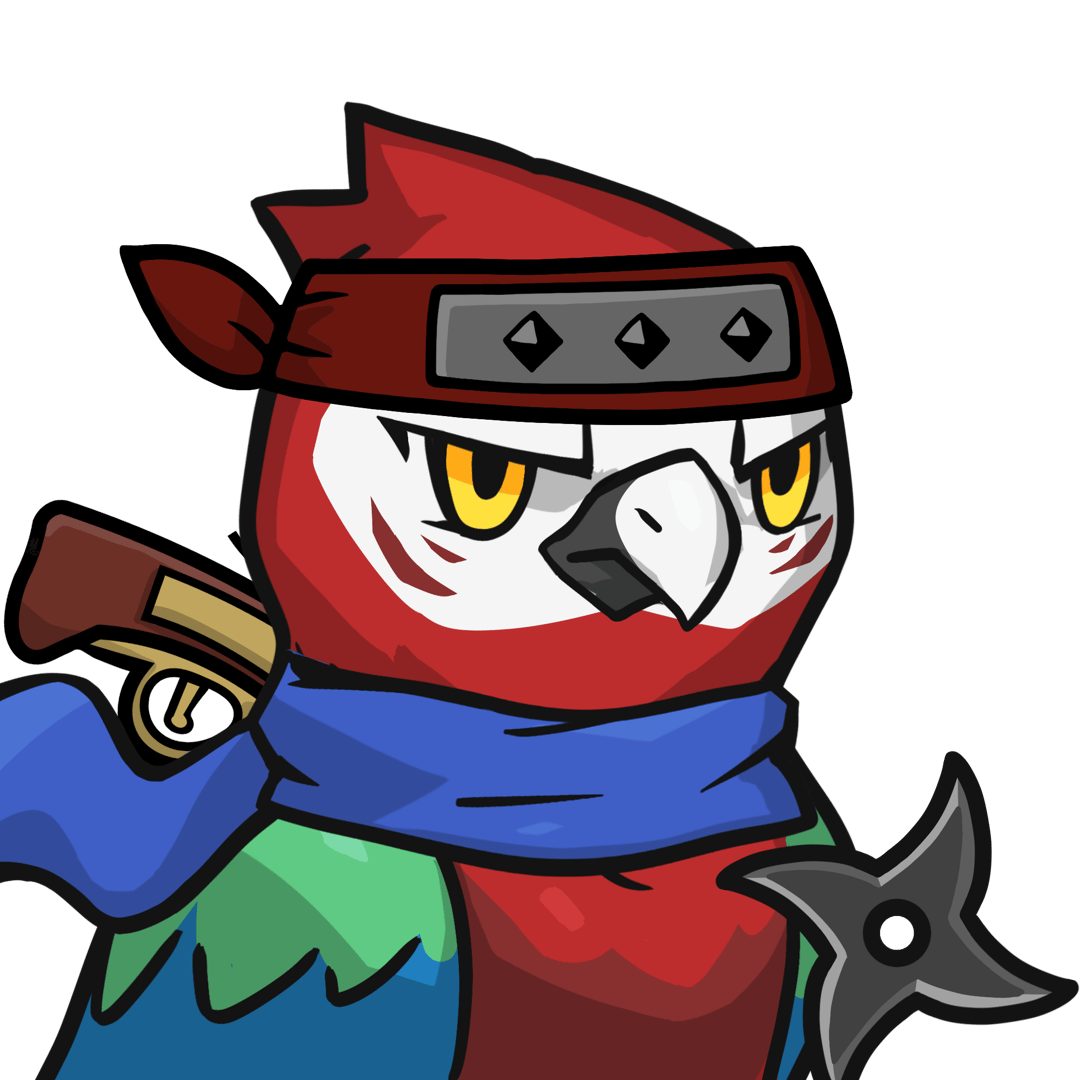 Narukami-Scarlet macaw #20874