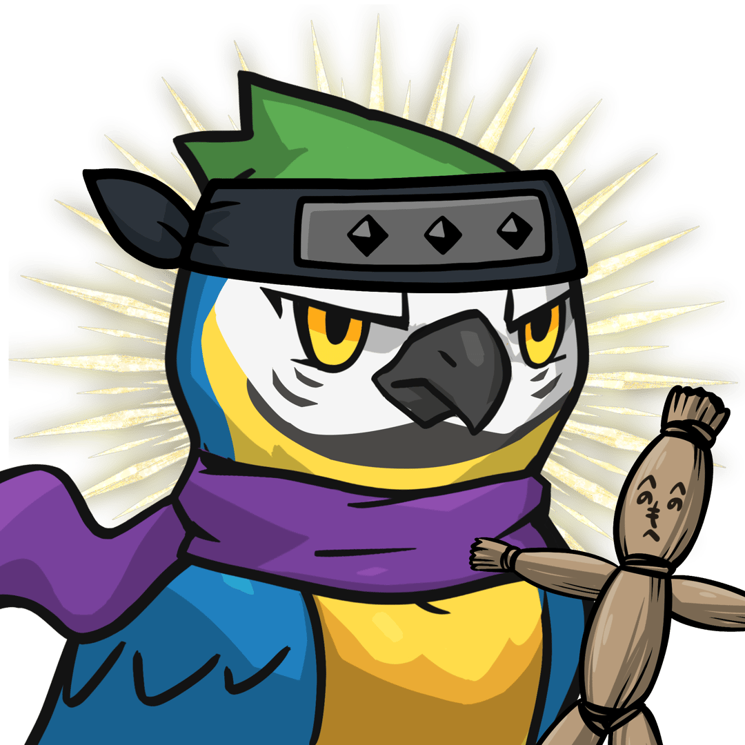 Narukami-Blue-and-white macaw #21214