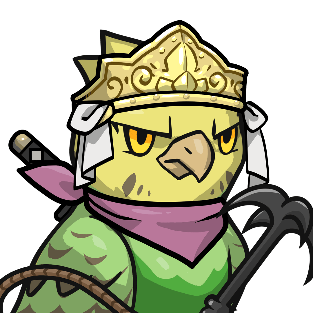 Narukami-Yellow budgie #21619