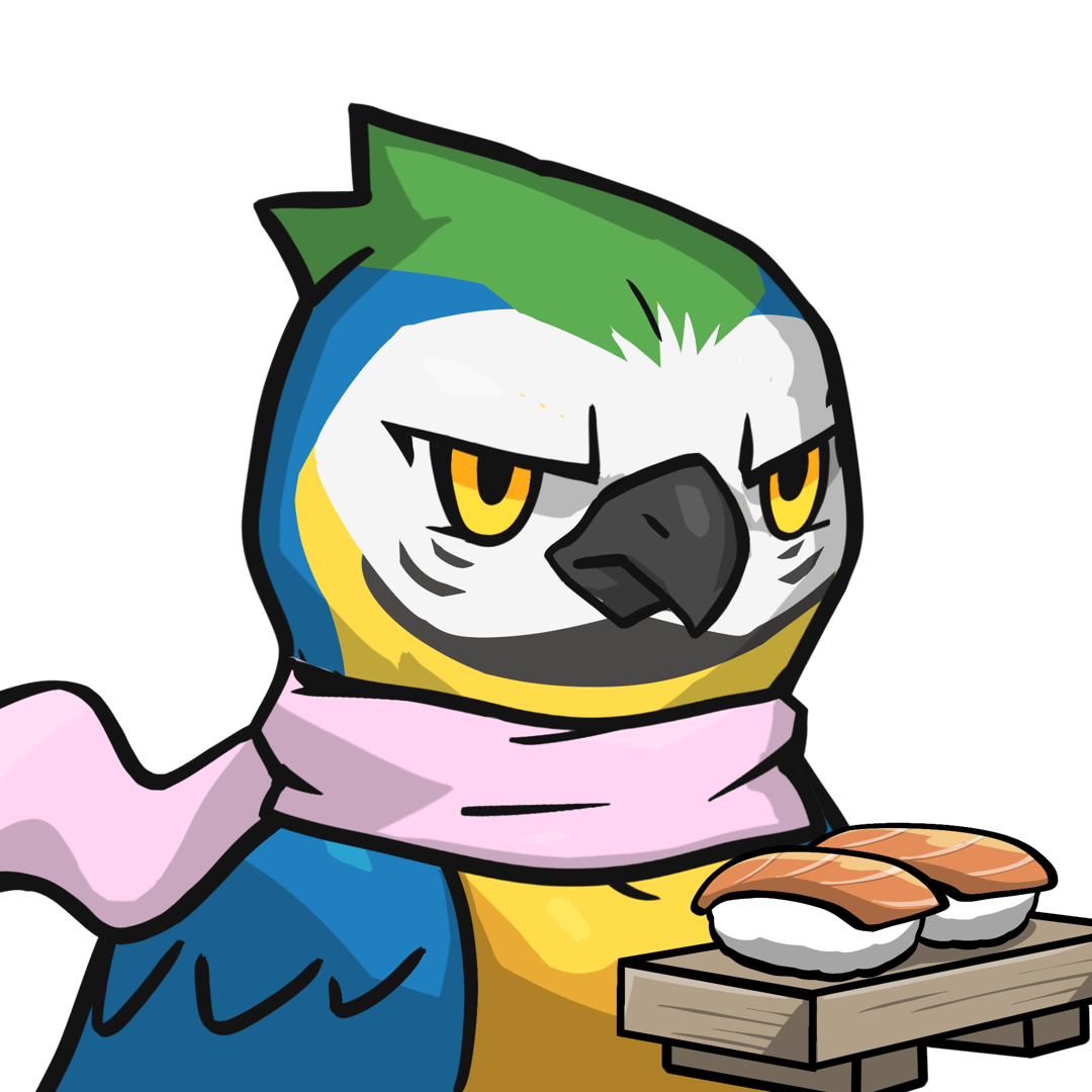 Narukami-Blue-and-white macaw #21630