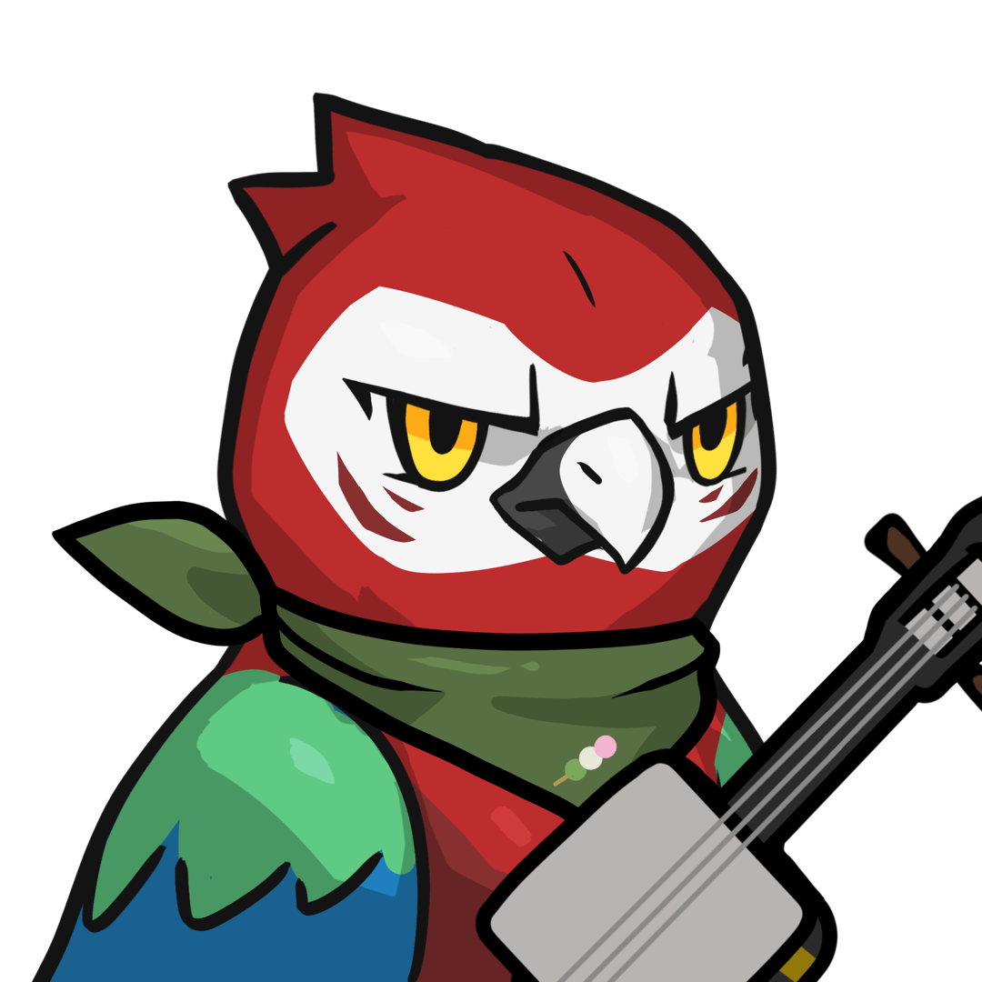 Narukami-Scarlet macaw #21810