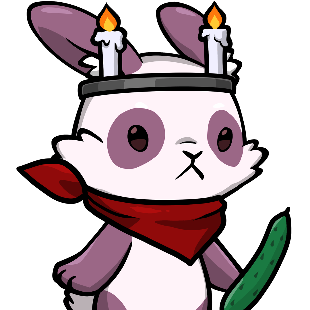 Luna-Pink panda #22447