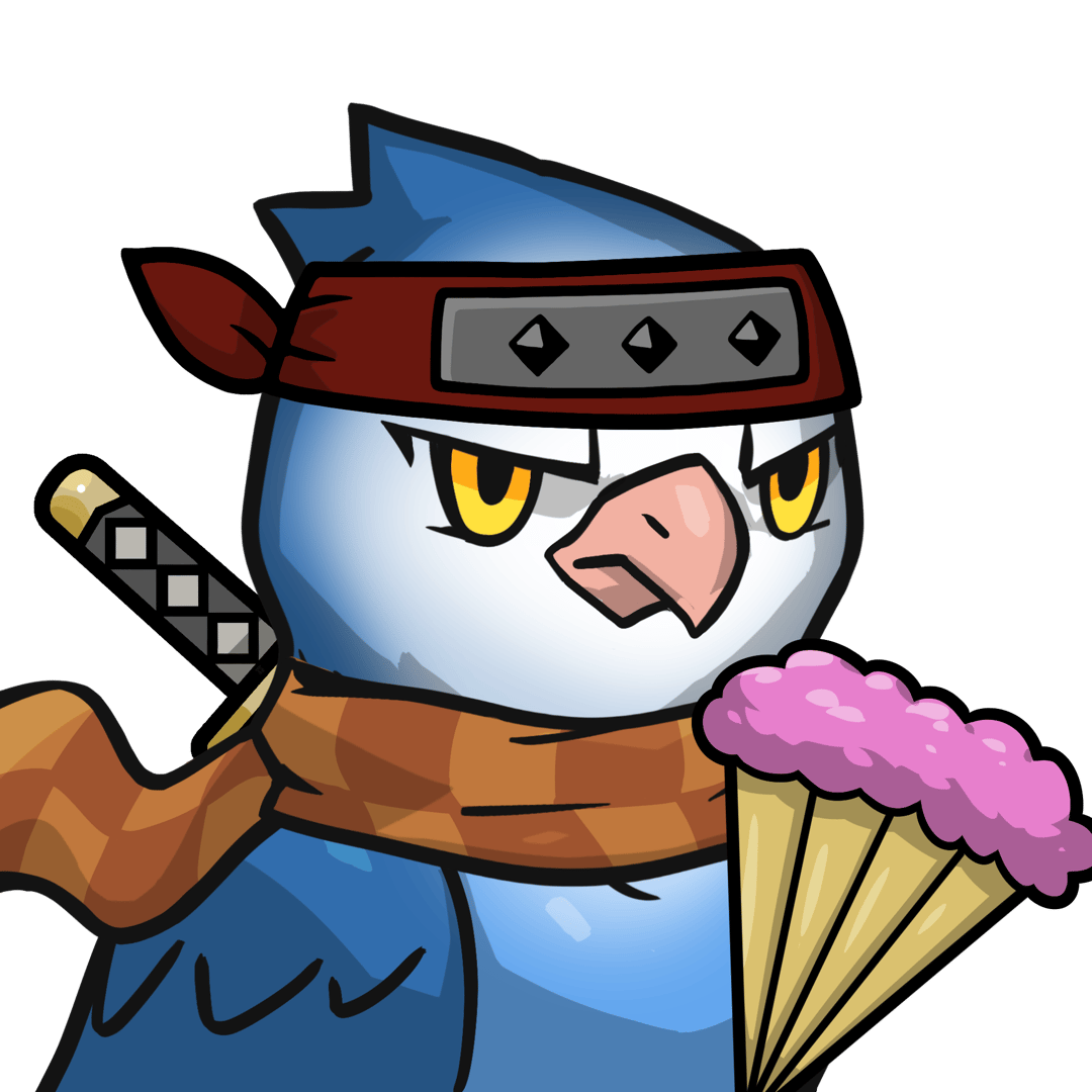Narukami-Rosy-faced lovebird(blue) #02249