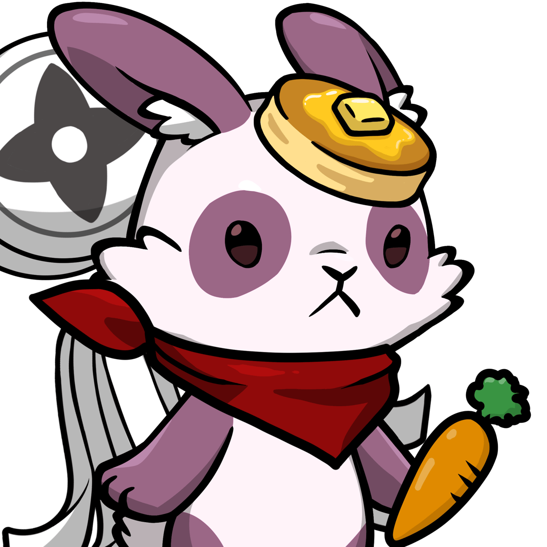 Luna-Pink panda #22822