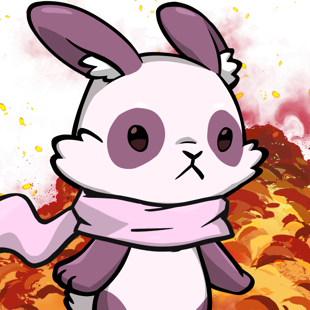 Luna-Pink panda #22896