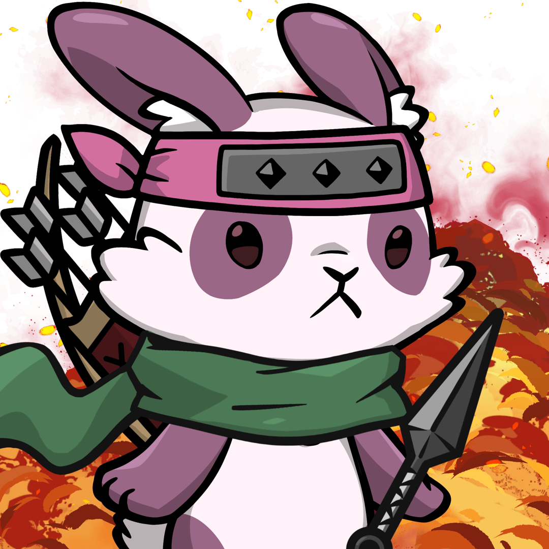 Luna-Pink panda #22996
