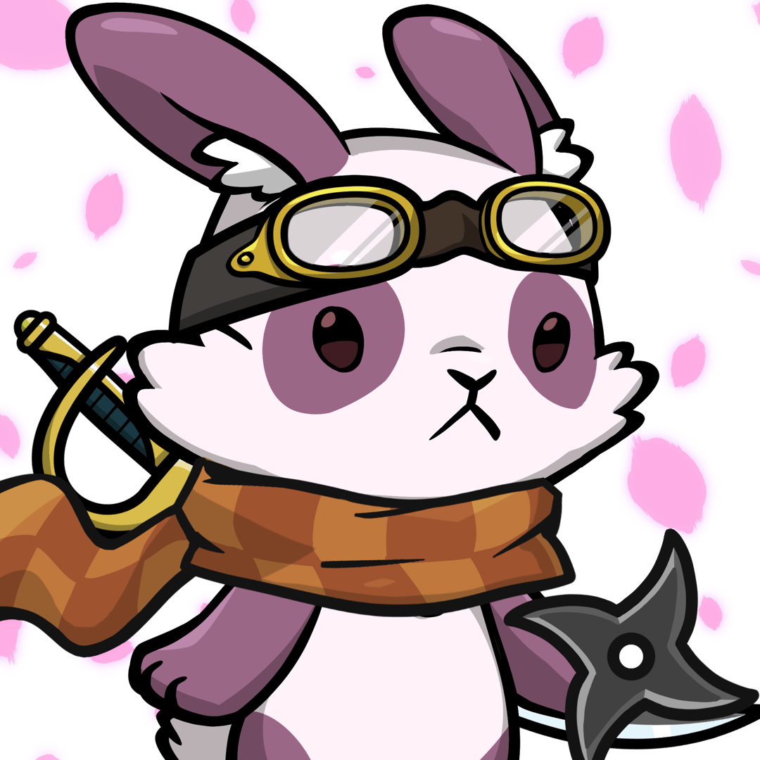 Luna-Pink panda #23108
