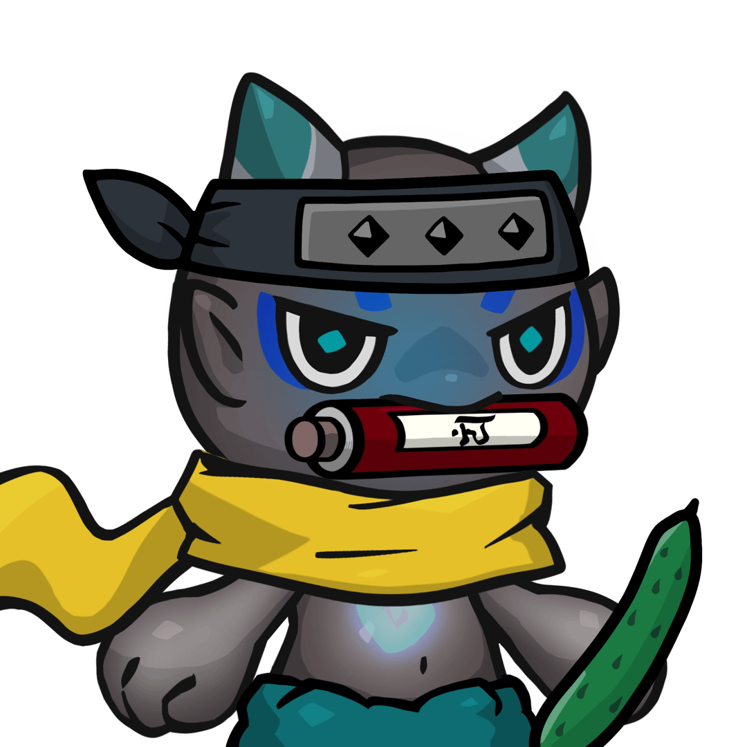 Yama-Transparent blue(scroll) #24775