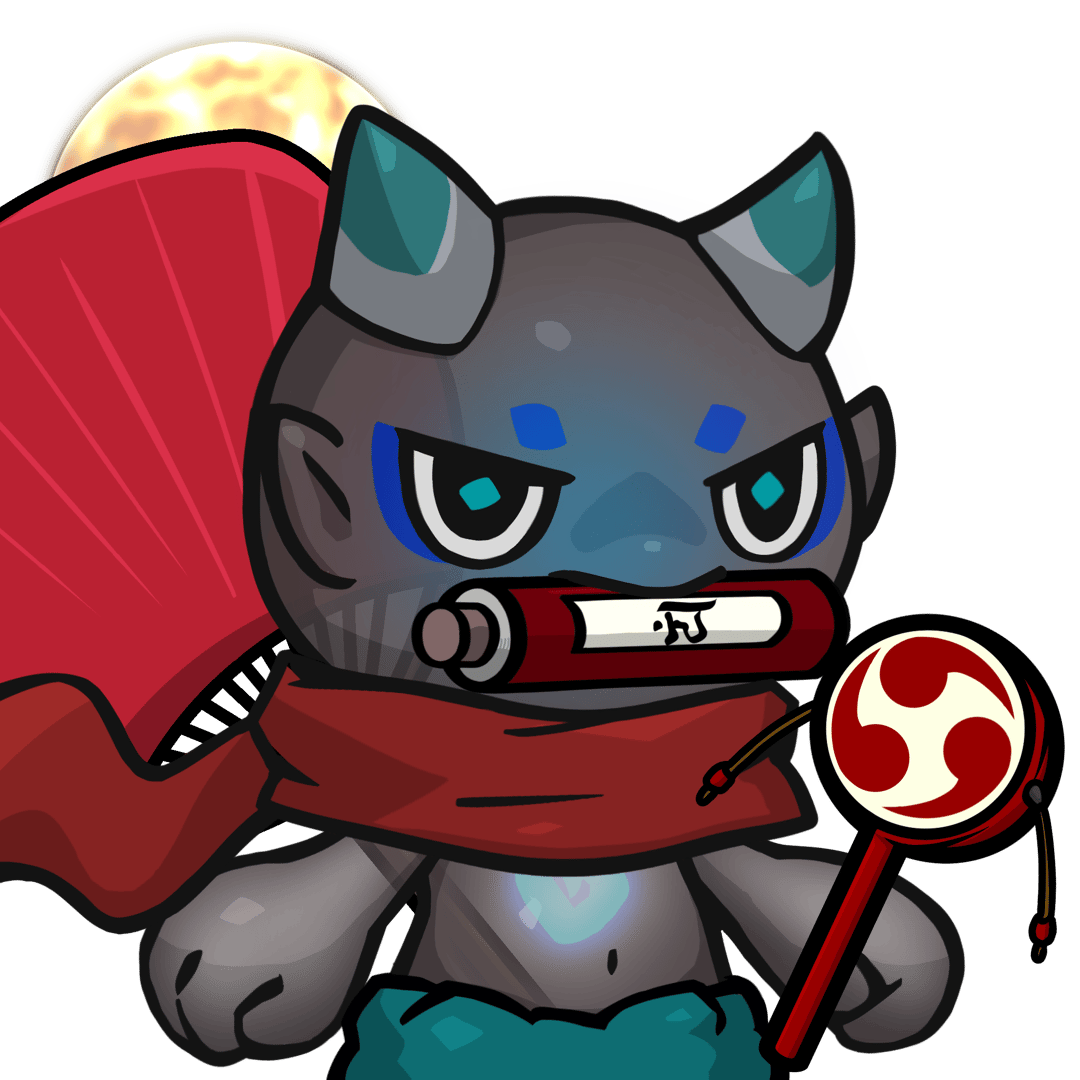 Yama-Transparent blue(scroll) #24799
