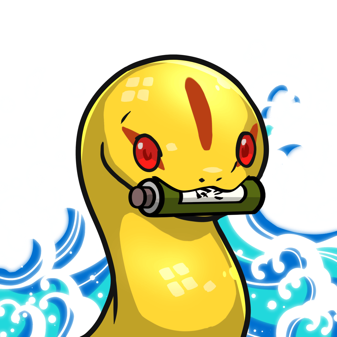 Orochi-Gold(scroll) #02487