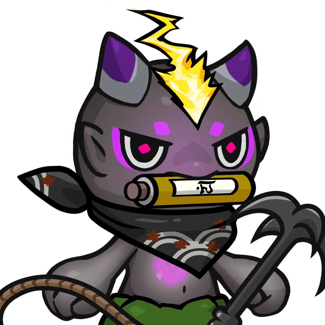 Yama-Transparent purple(scroll) #24931
