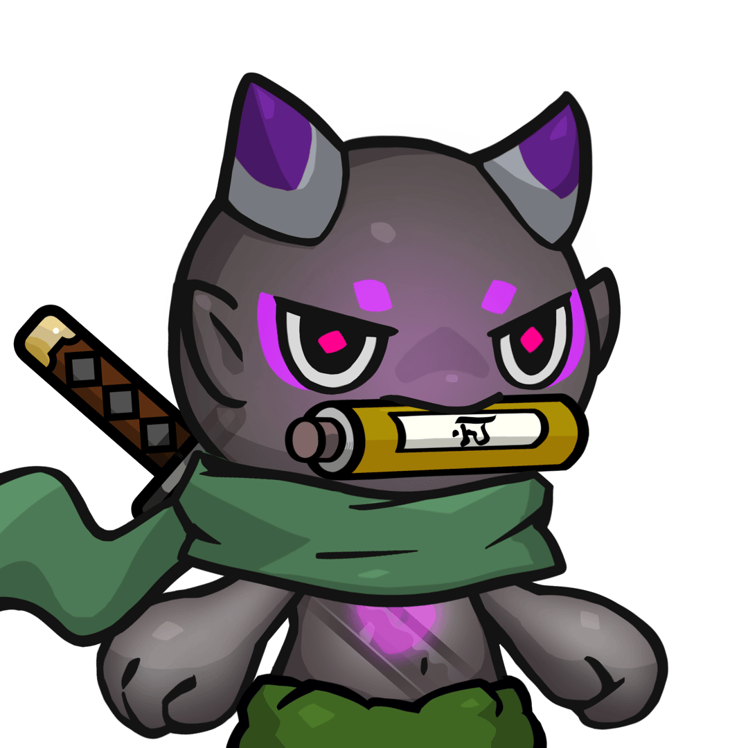Yama-Transparent purple(scroll) #24941