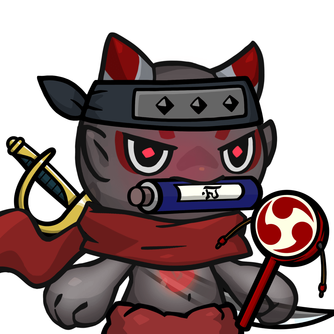 Yama-Transparent red(scroll) #24989