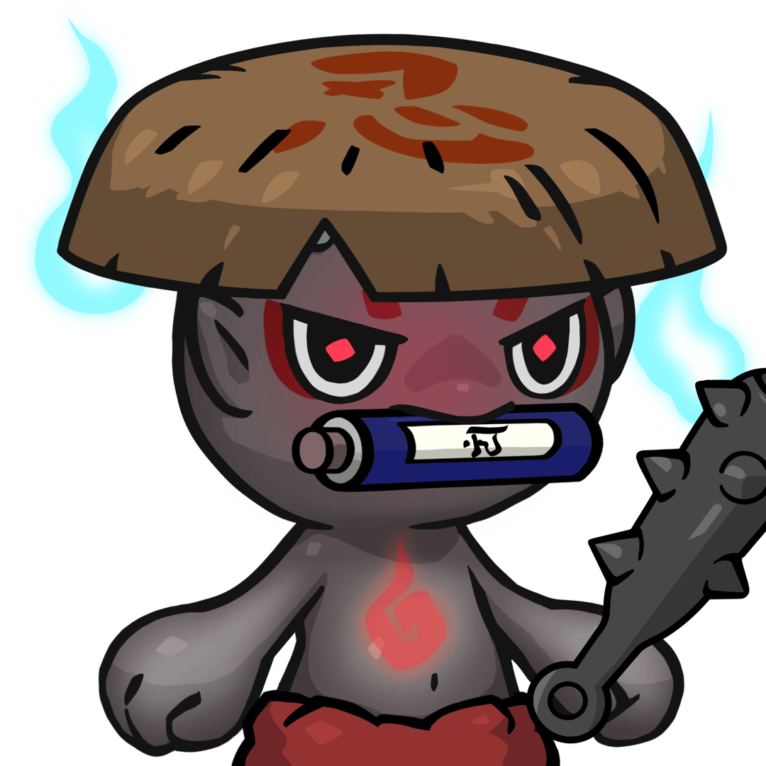Yama-Transparent red(scroll) #25003