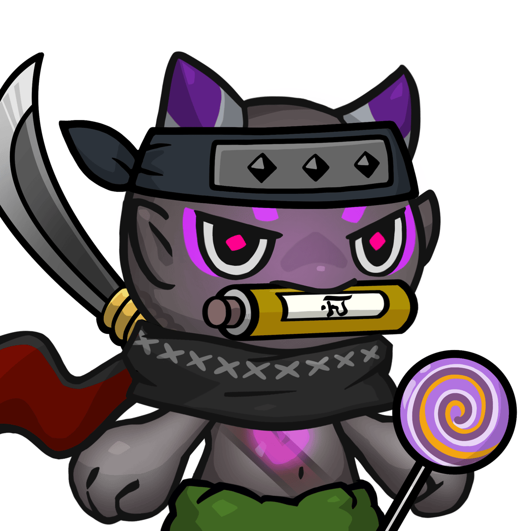 Yama-Transparent purple(scroll) #25136