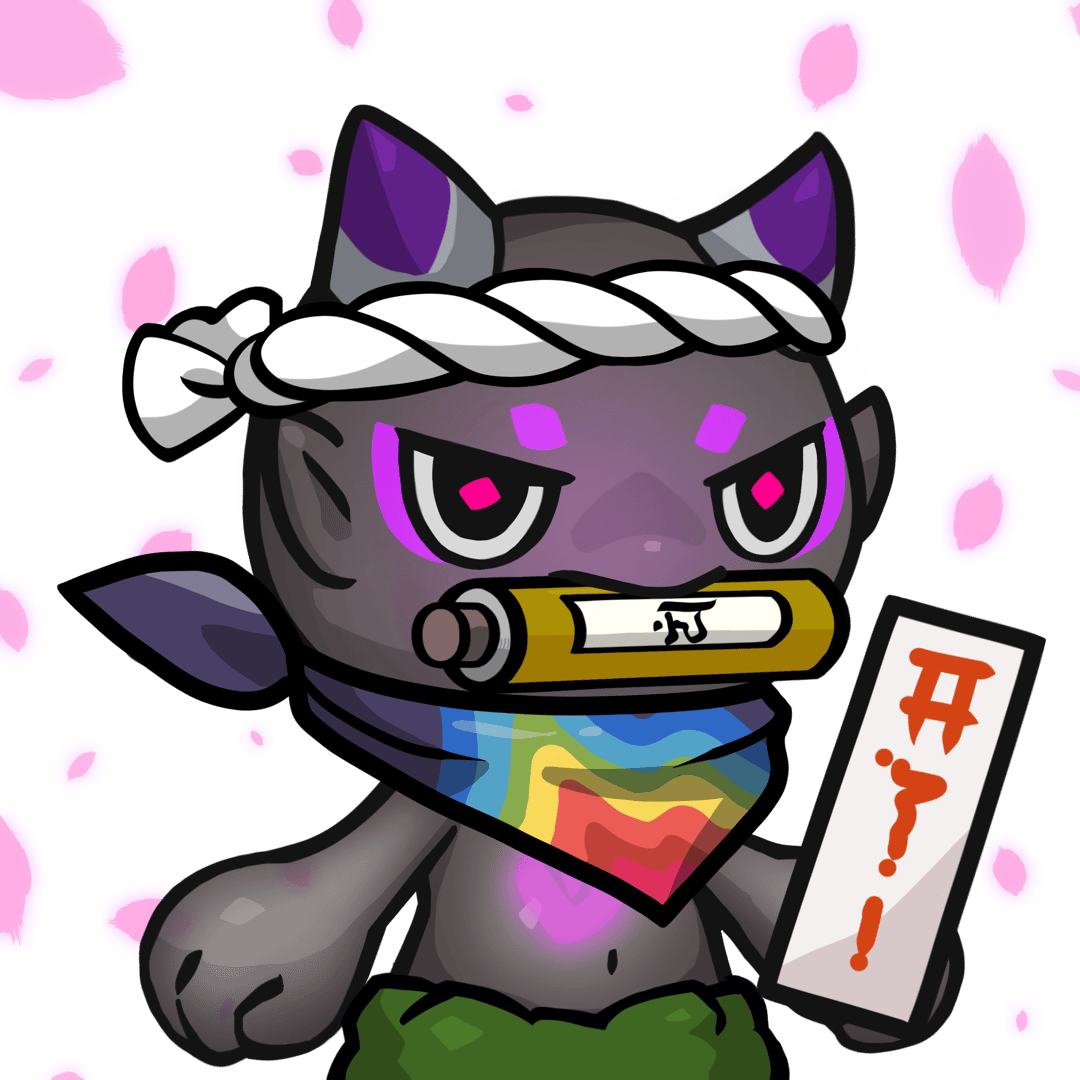 Yama-Transparent purple(scroll) #25141