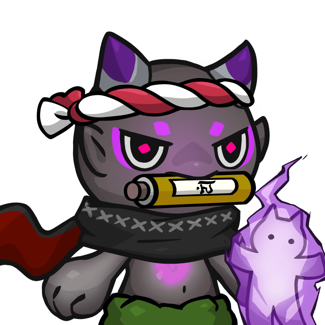 Yama-Transparent purple(scroll) #25352