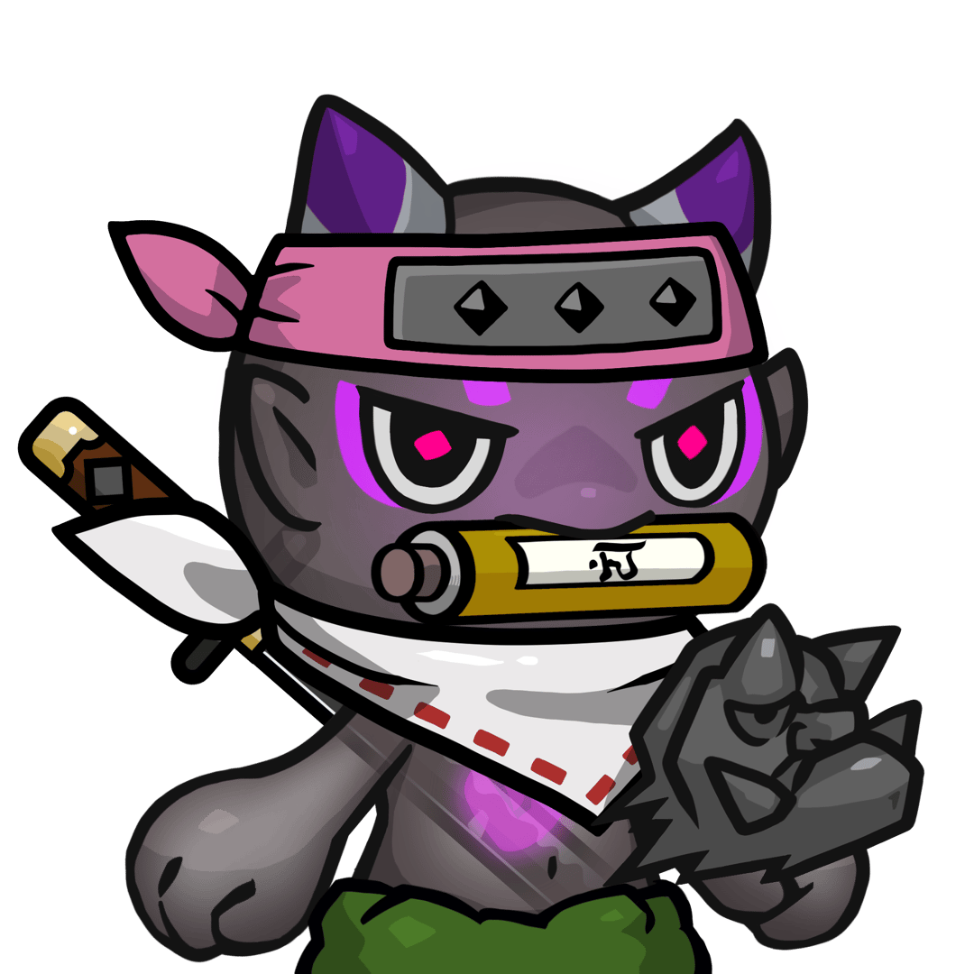 Yama-Transparent purple(scroll) #25433