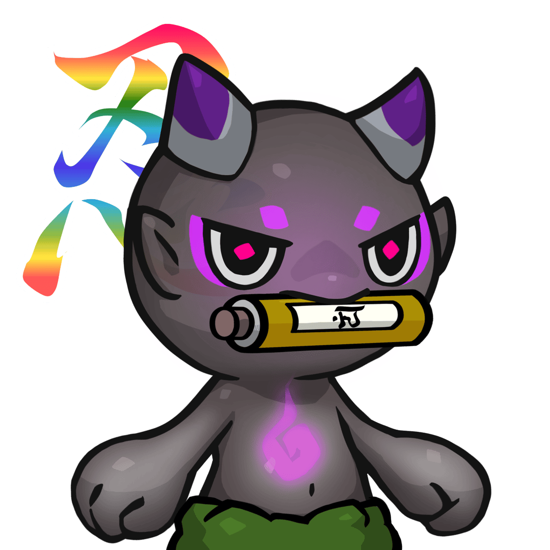 Yama-Transparent purple(scroll) #25520